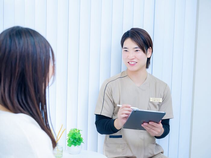施術の様子