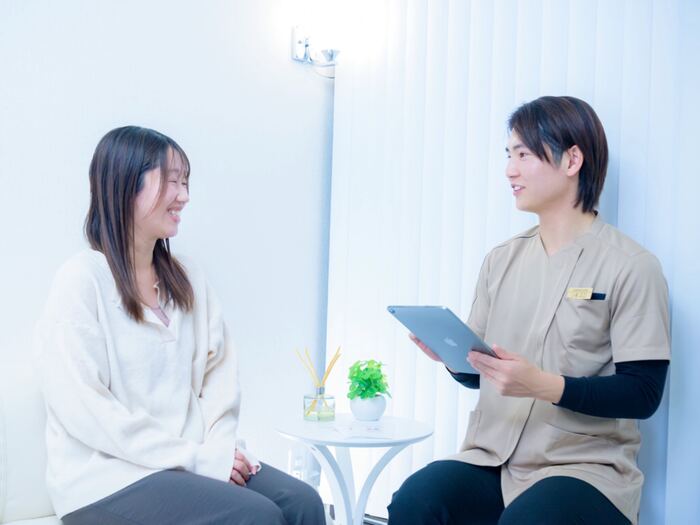施術の様子